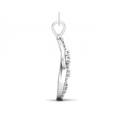 Deena Round Brilliant Cut Diamond Pendant